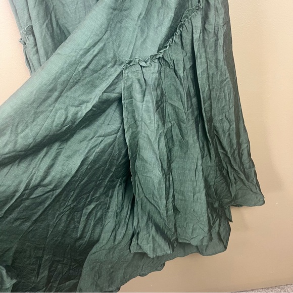 Scarlet Darkness Green Maxi Skirt Renaissance Women's XL - Picture 10 of 12